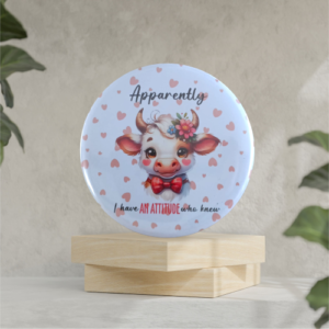 I HAVE AN ATTITUDE 58mm
