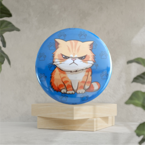 Angry cat 58mm
