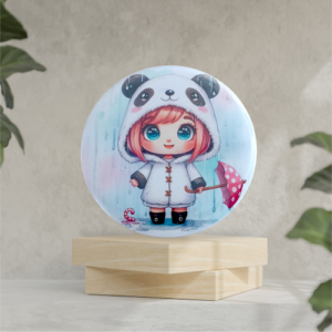 Girl in panda suit 58mm