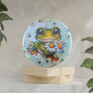 Frog with bloom 58mm