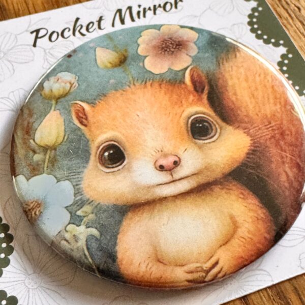 Squirrel Pocket mirror - Image 3
