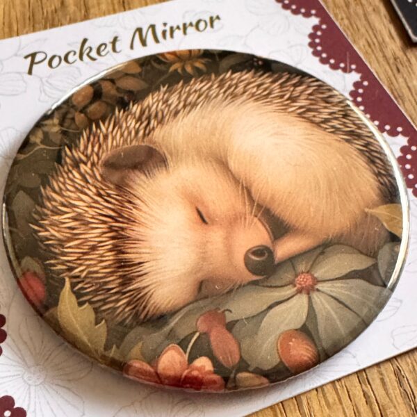 hedgehog pocket miror - Image 3